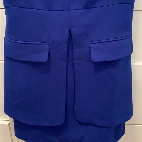 Alexander McQueen Royal Blue Dress - Picture 2 of 4